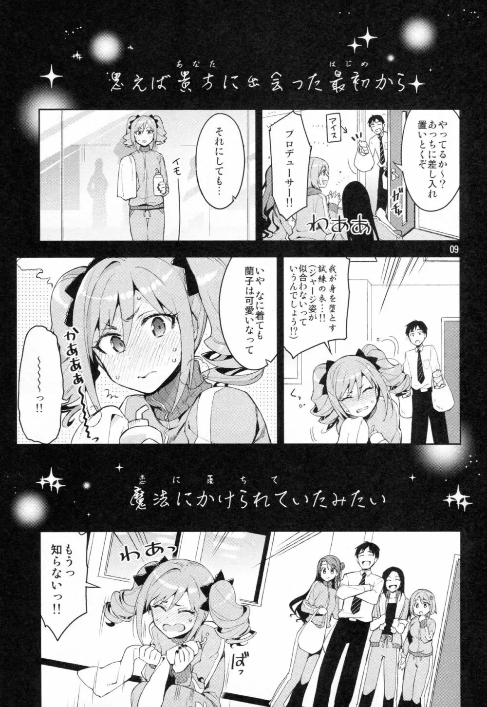 Cinderella, After the Ball ~僕の可愛い蘭子~ Page.8