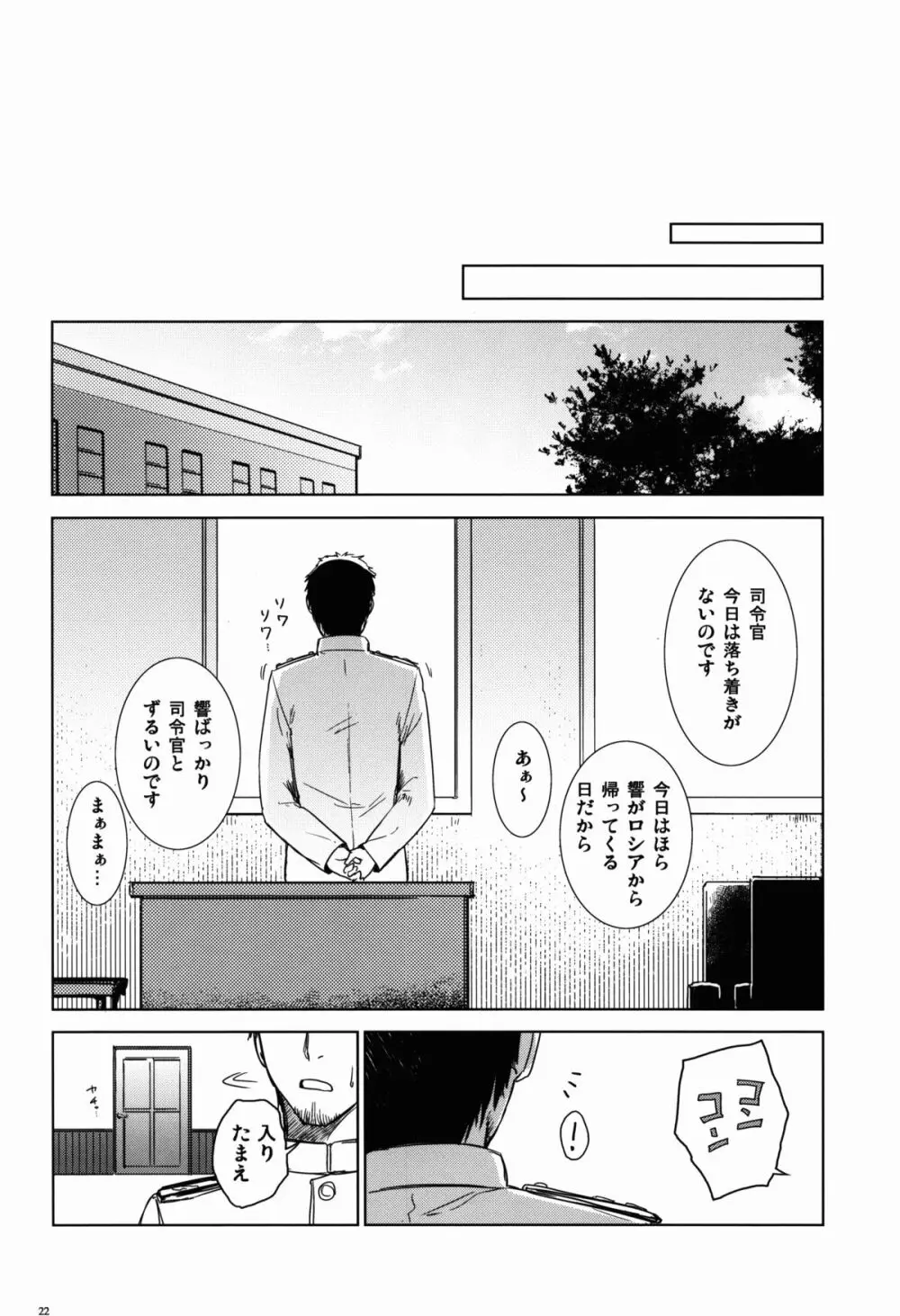 信頼してるよ司令官 Page.22