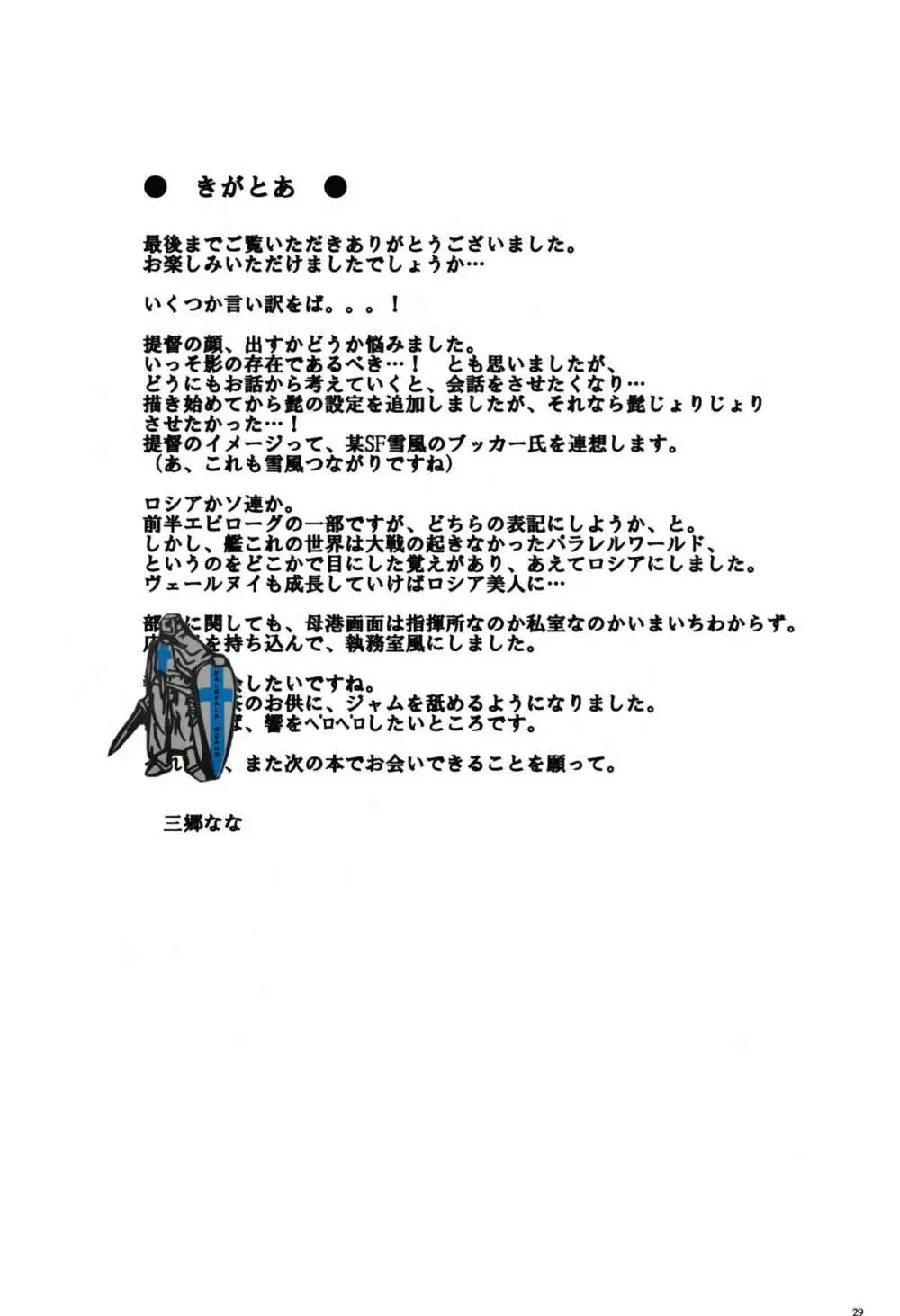 信頼してるよ司令官 Page.29