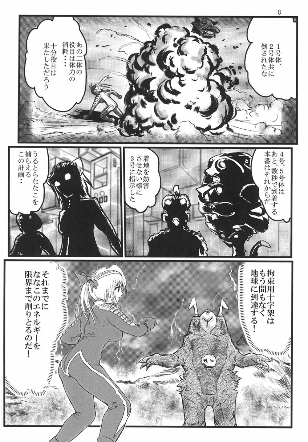 うるとらななこ絶体絶命! Page.8