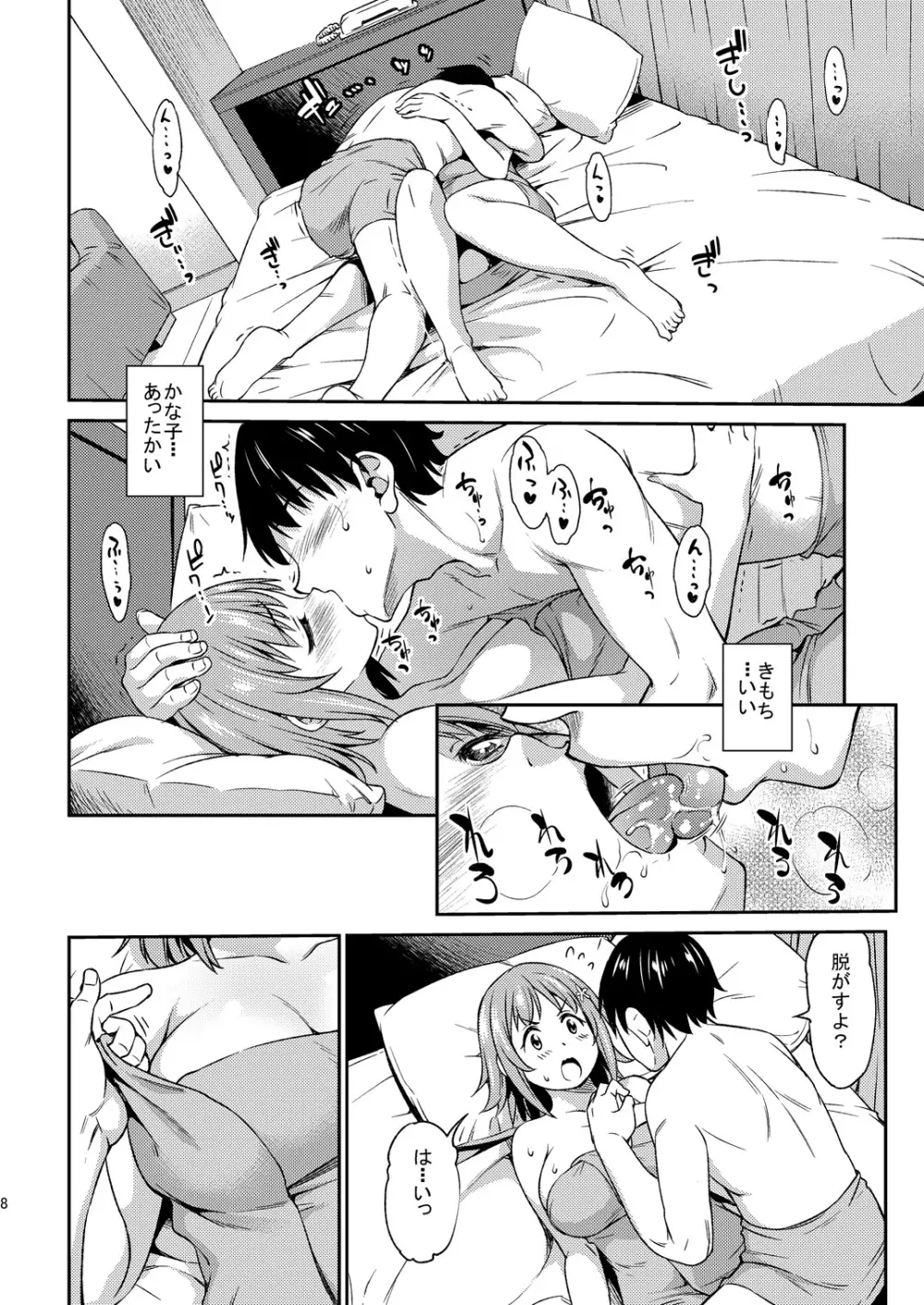 裸になって Page.8