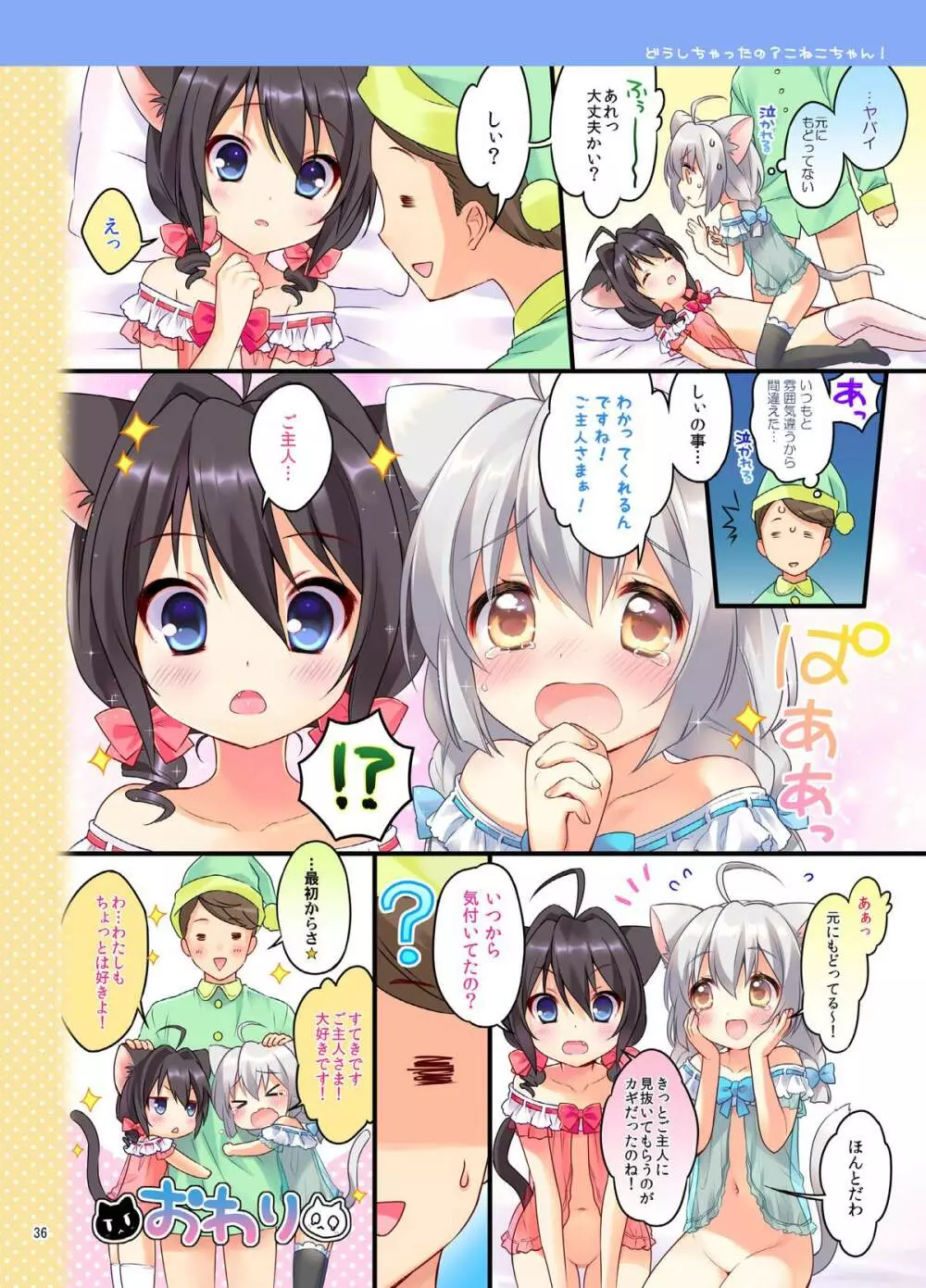 こねこちゃんでらっくす! Page.35