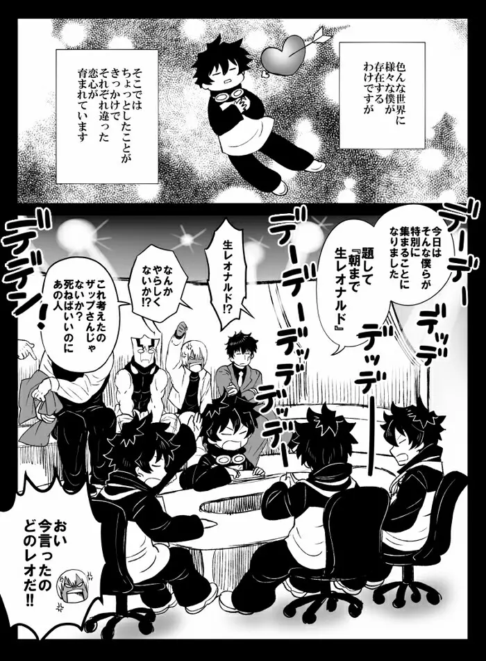 ツェレオらくがき、漫画まとめ1 Page.3