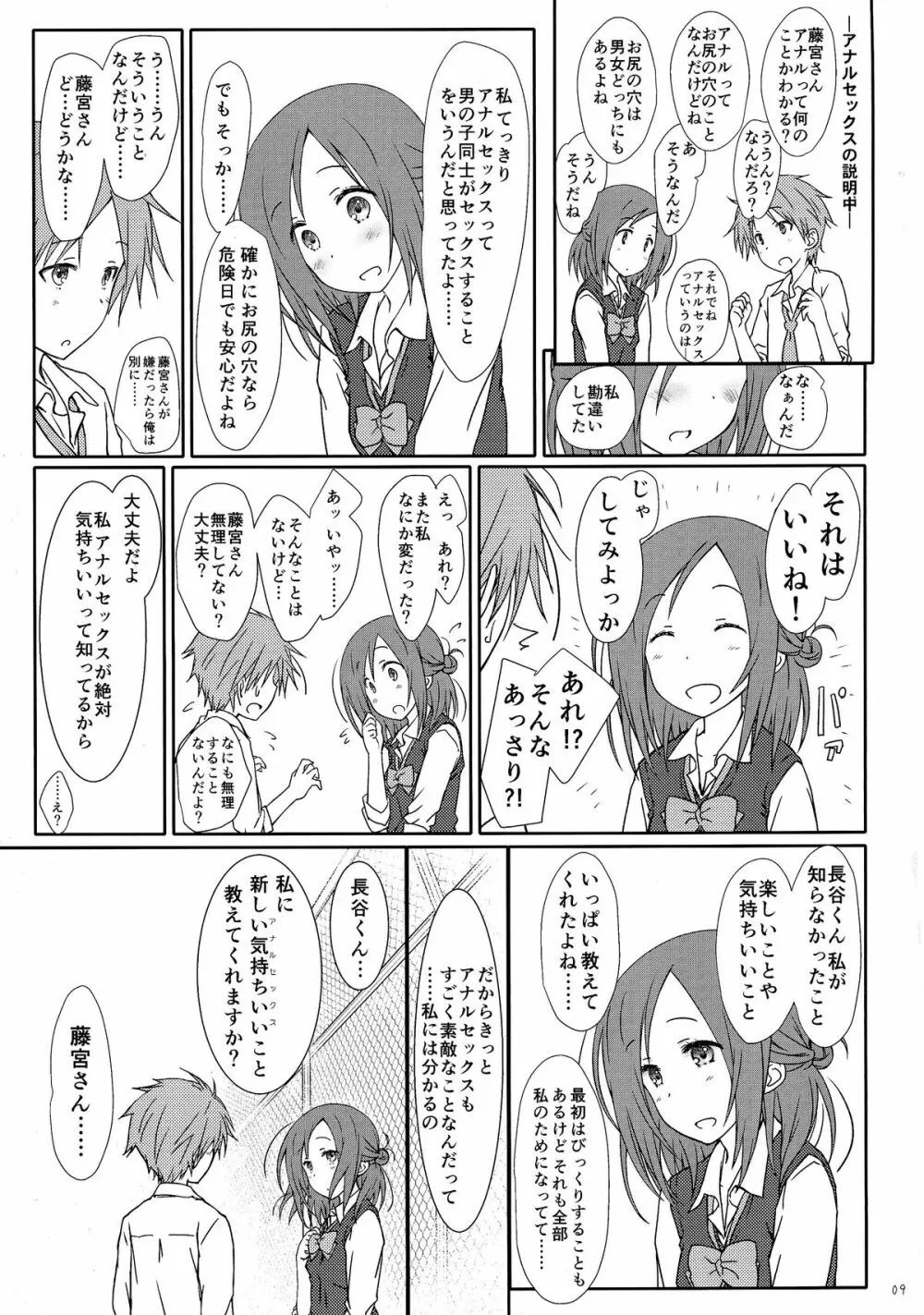 「友達とのセックスの続き。」 Page.9