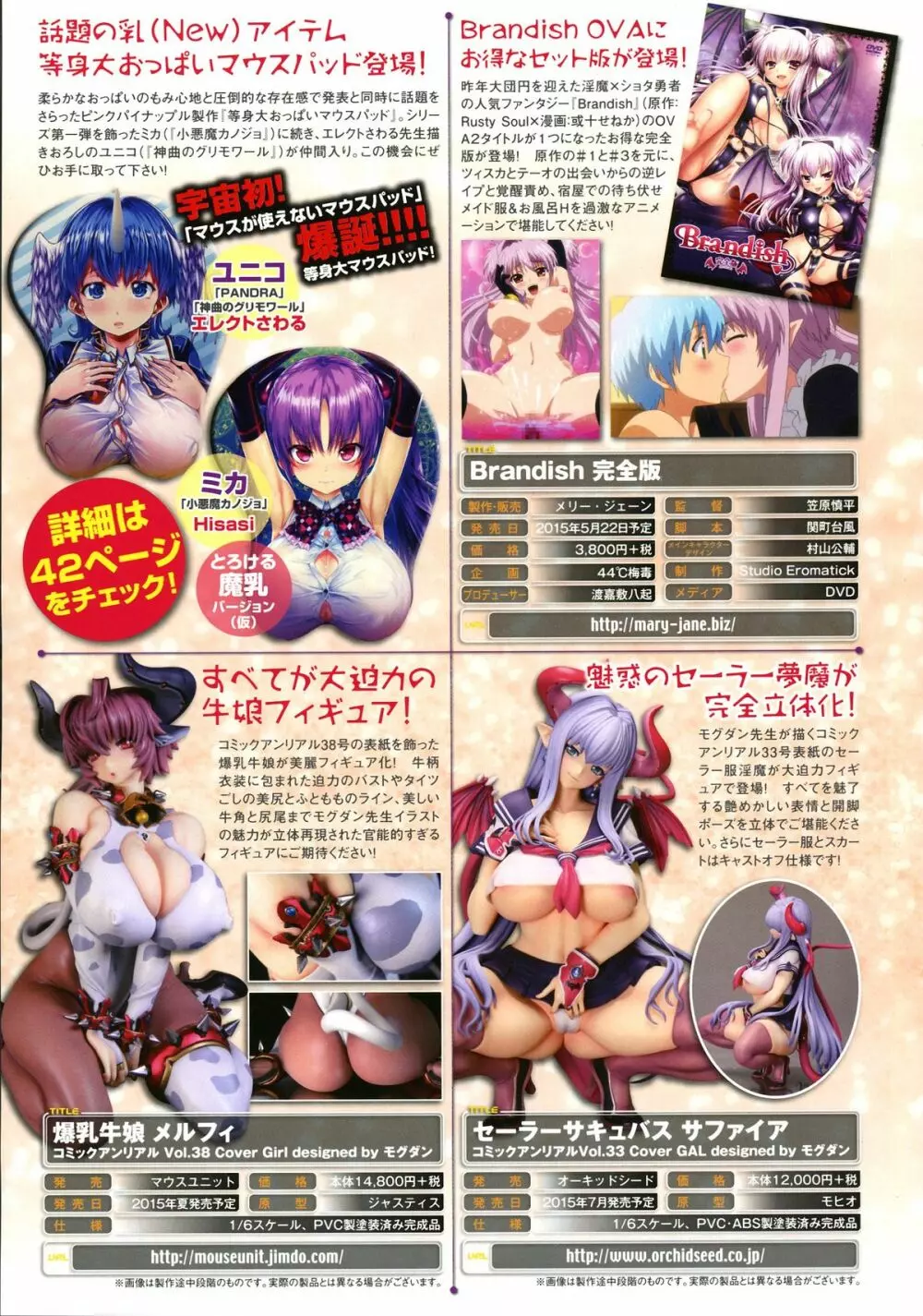 コミックアンリアル 2015年6月号 Vol.55 + Hisasiイラスト集 Page.36