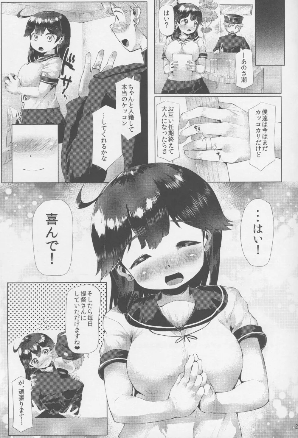 秘書艦潮は抱かれたい。 Page.20