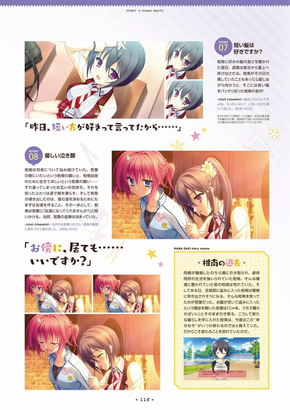 花咲ワークスプリング! ビジュアルファンブック Page.113