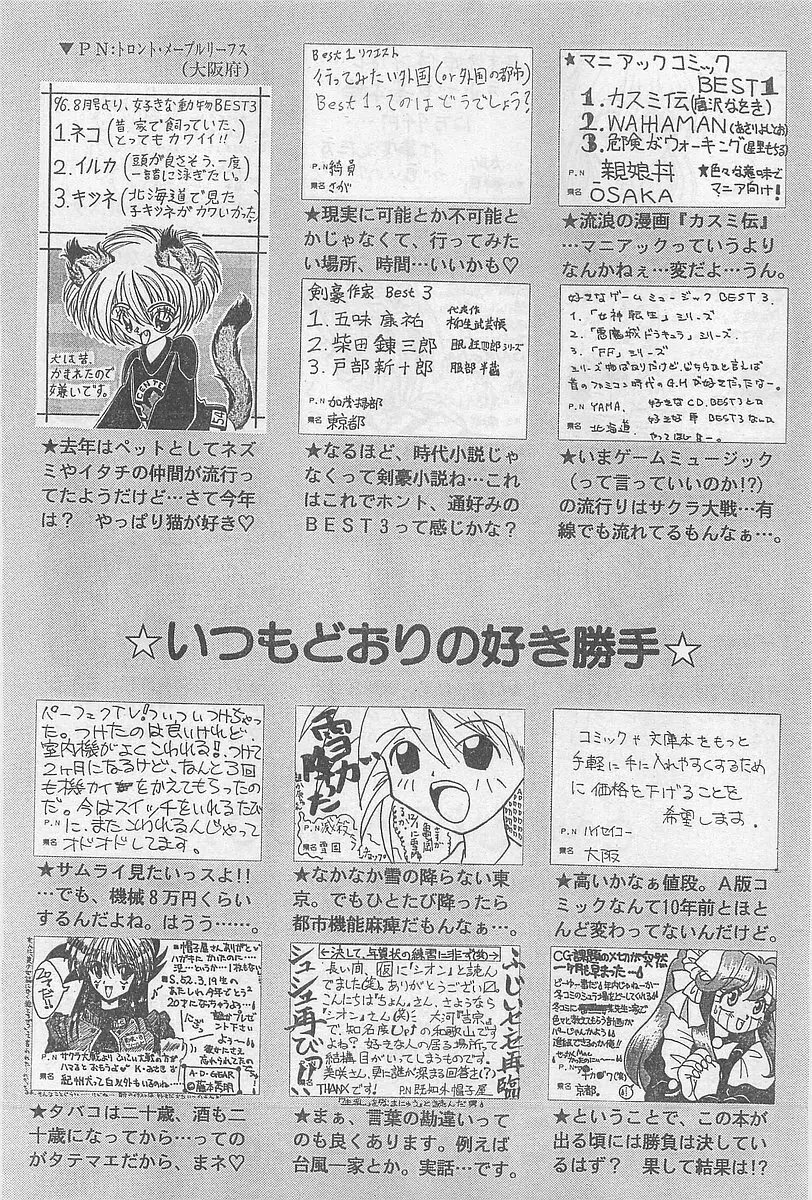 COMIC パピポ外伝 1997年2月号 Page.223