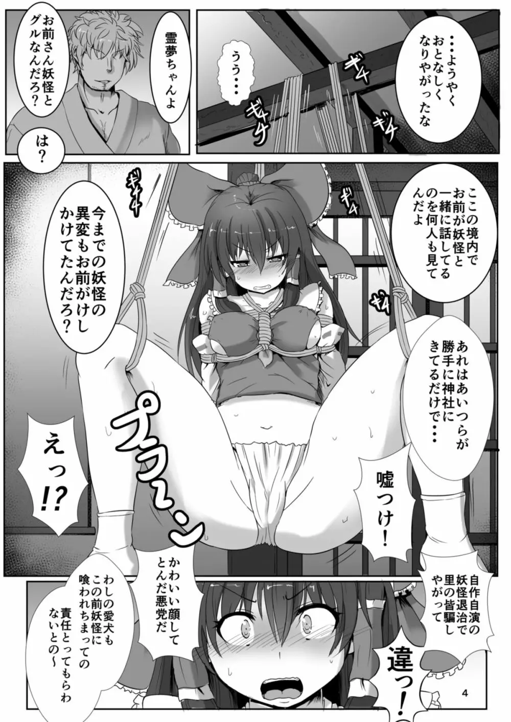 巫女狩り～博麗の巫女編～ Page.3