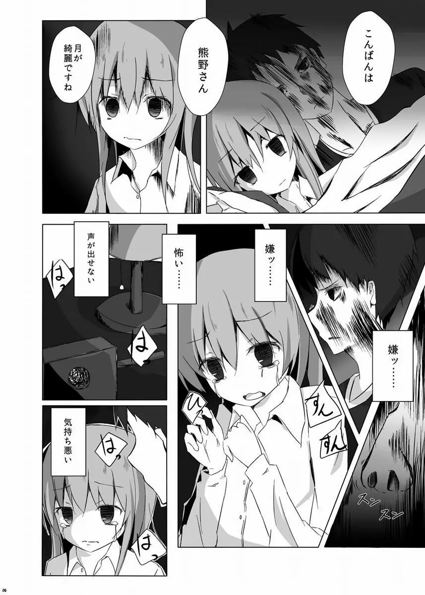 くまのさんがひどいことになるエロほん Page.7