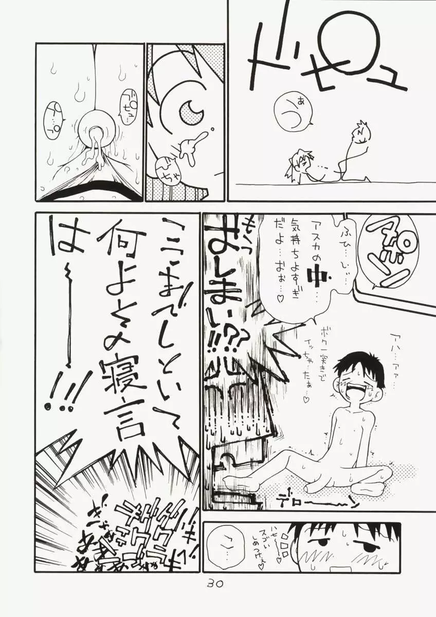 アスカちんご乱心 ～シンジくん妄想中～ Page.29