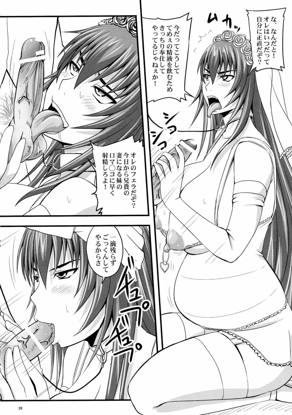 ドSな姫は汚される 辱ノ七 凌辱披露宴 Page.28
