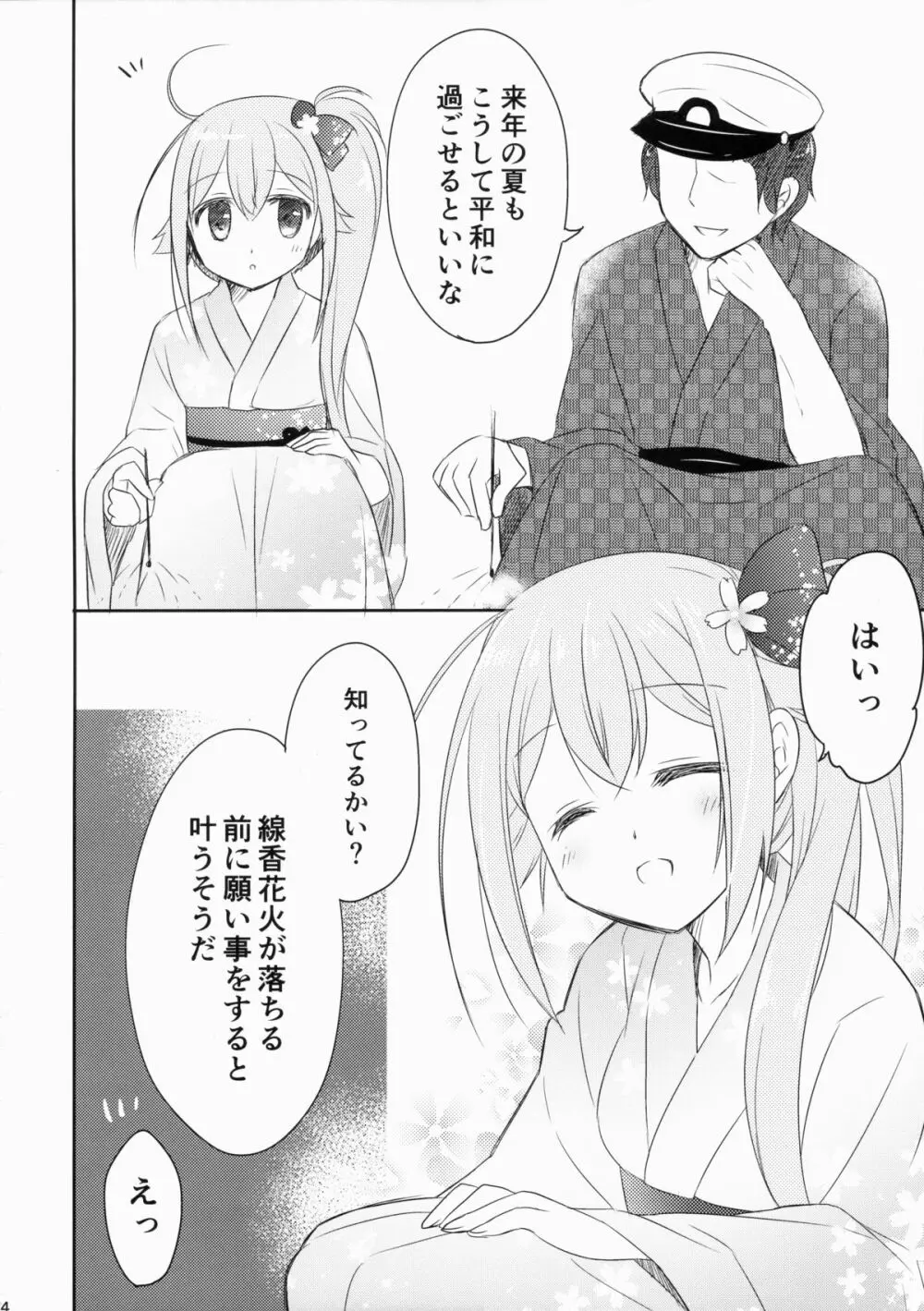 はじめてのビキニ姿は司令官にみてほしい。 Page.23