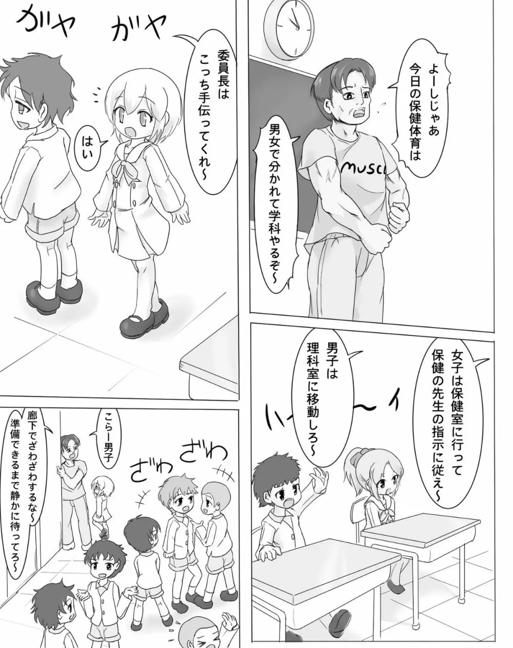 ギロチン拘束保健の授業 Page.2