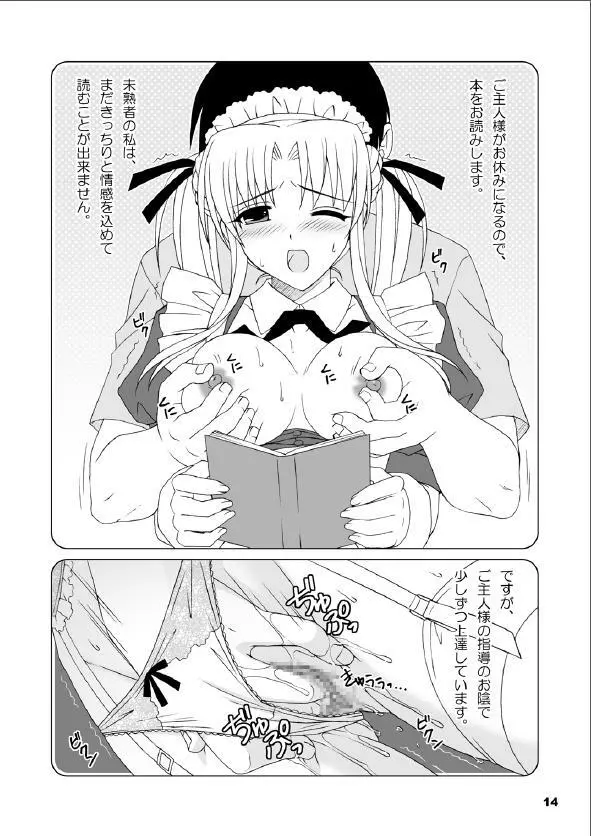 メイドさんのご奉仕日記 Page.12