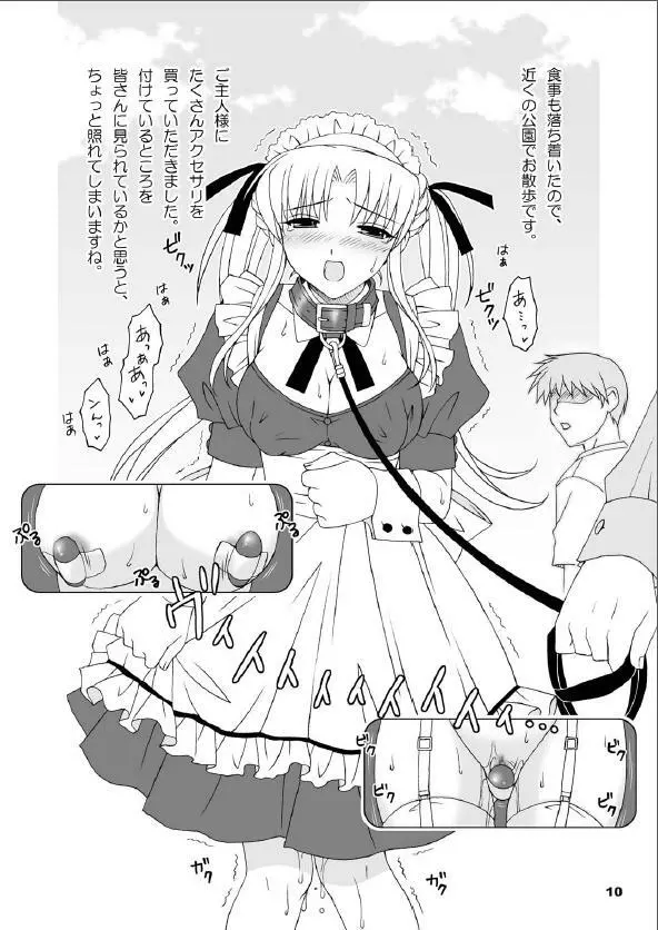 メイドさんのご奉仕日記 Page.9