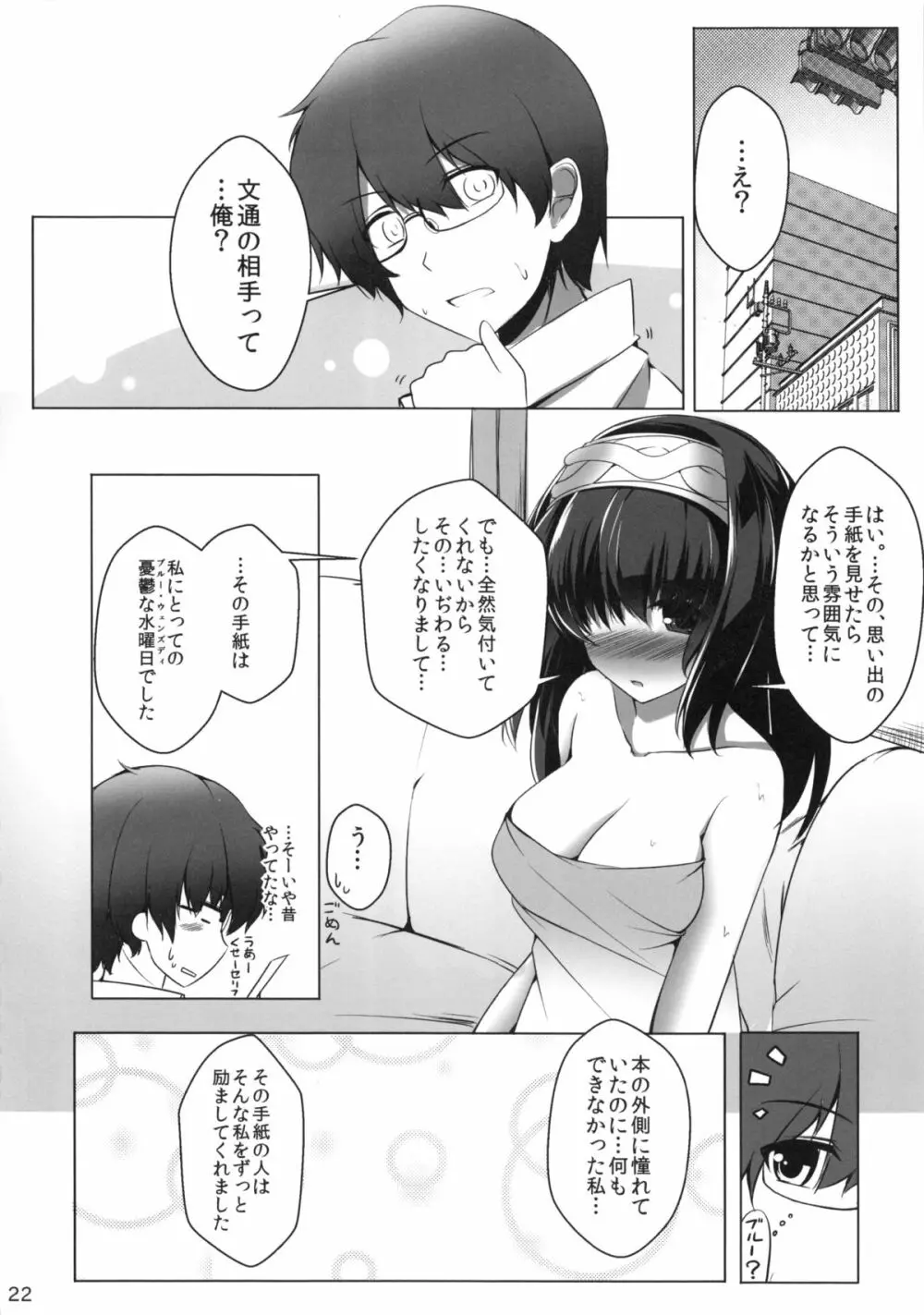 鷺沢文香の憂鬱な水曜日 Page.23