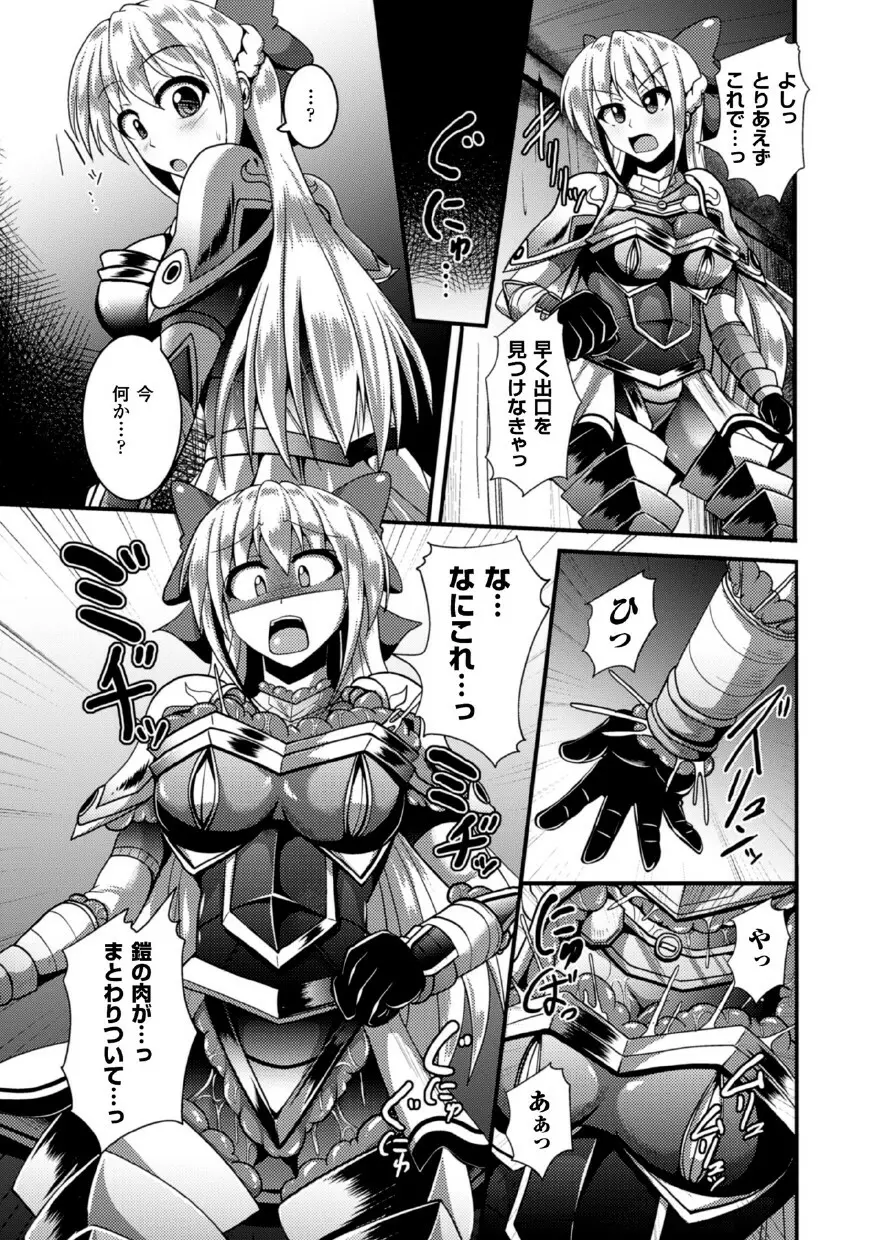 二次元コミックマガジン 魔装淫辱 鎧に弄ばれるヒロインたちVol.1 Page.49