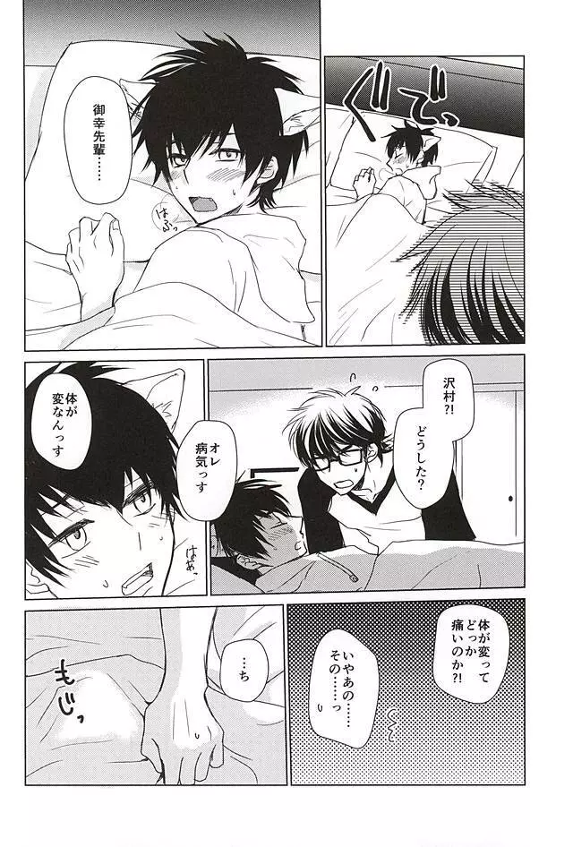 沢村が軽率に犬になりました。 Page.17