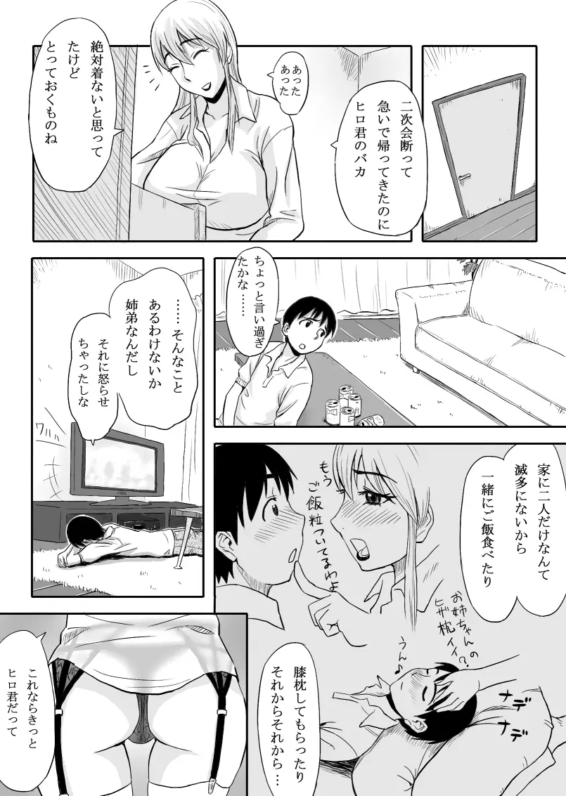 淫乱お姉ちゃんは清純派 Page.4