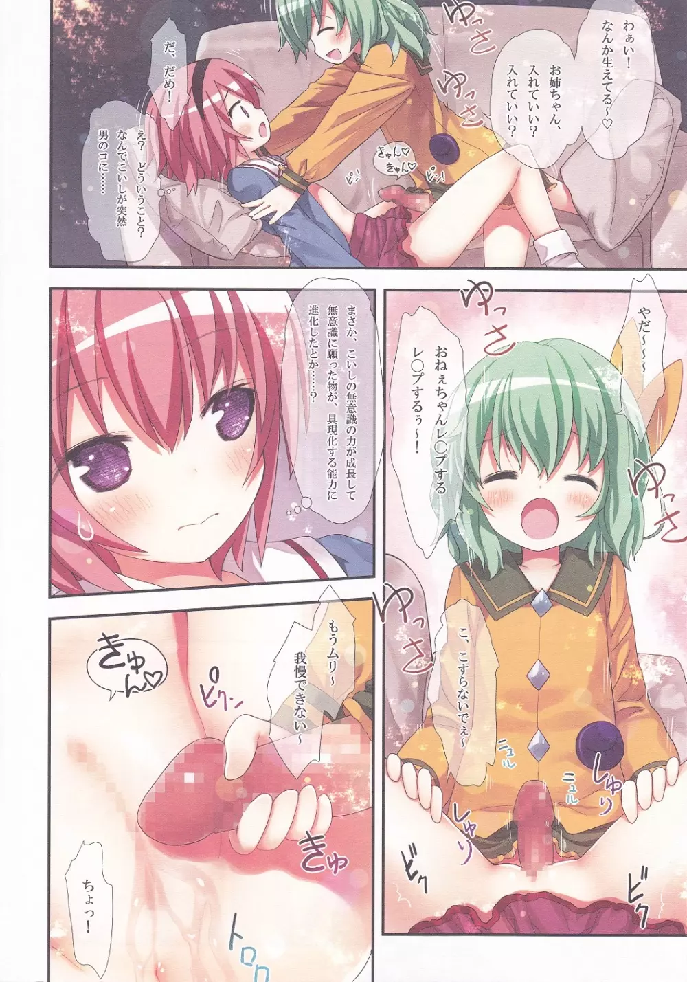 古明地姉妹のふたり♡えっち Page.14