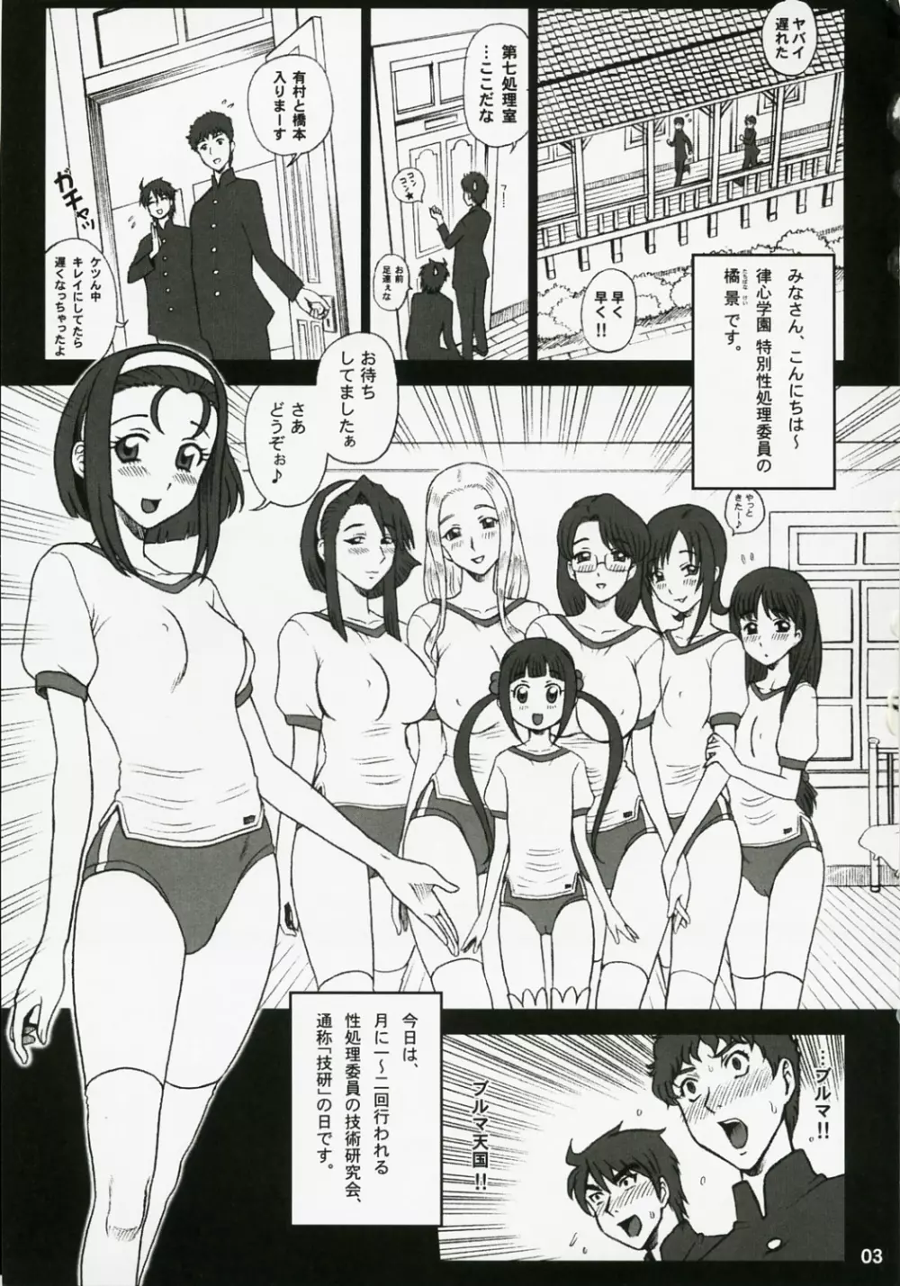 20回転 私立律心学園 技術研究会～前立腺マッサージと肛門愛撫。 Page.2