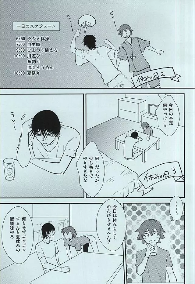 オレたちの夏休みはこれからだ!! Page.4