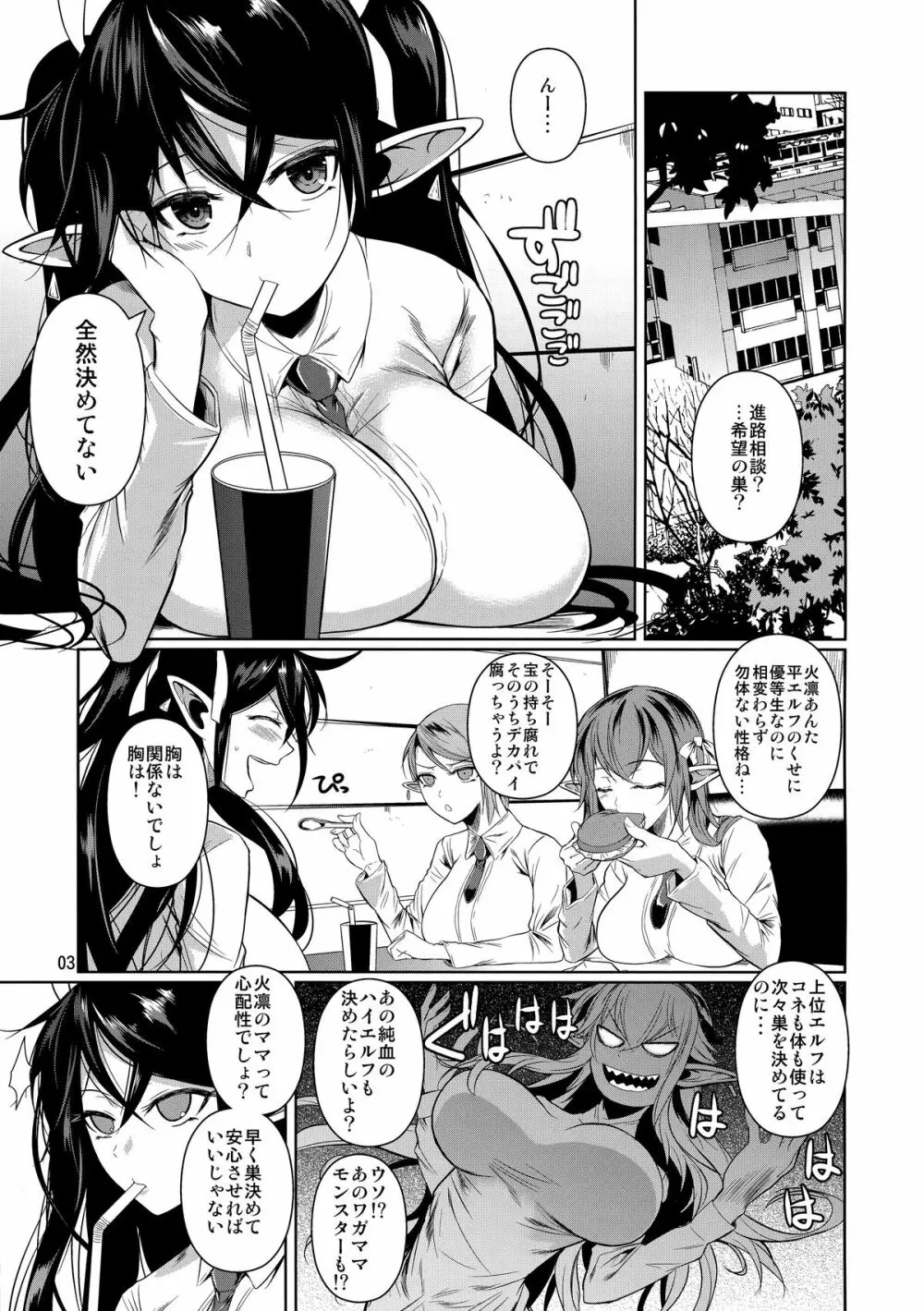ハイエルフxハイスクール TWINTAIL Page.4
