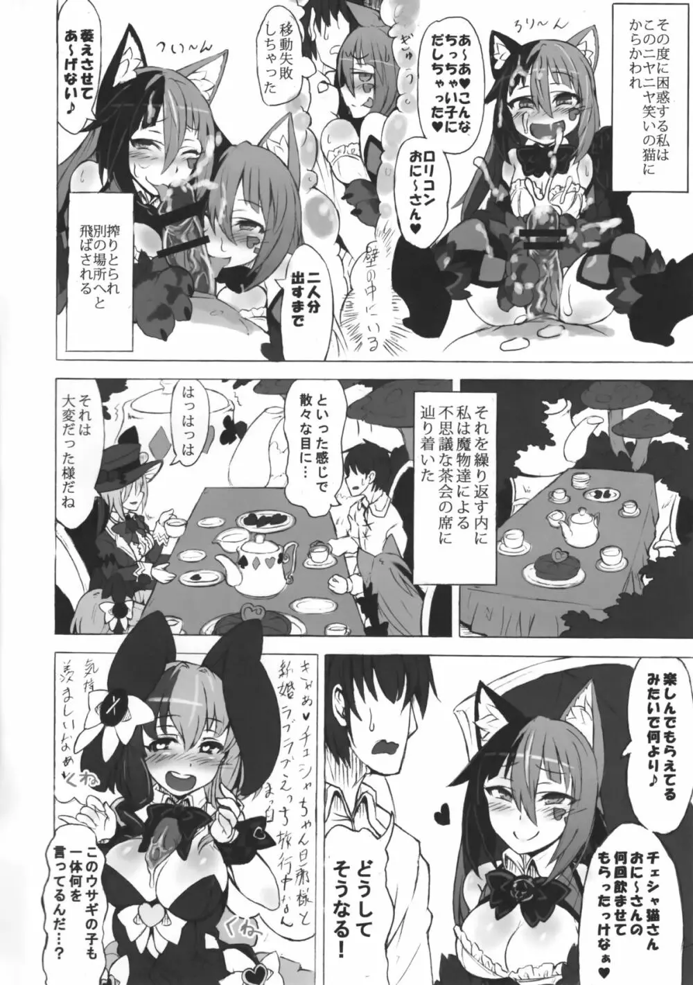 魔物娘図鑑・被害報告 ～チェシャ猫のおいでませ不思議の国～ Page.15