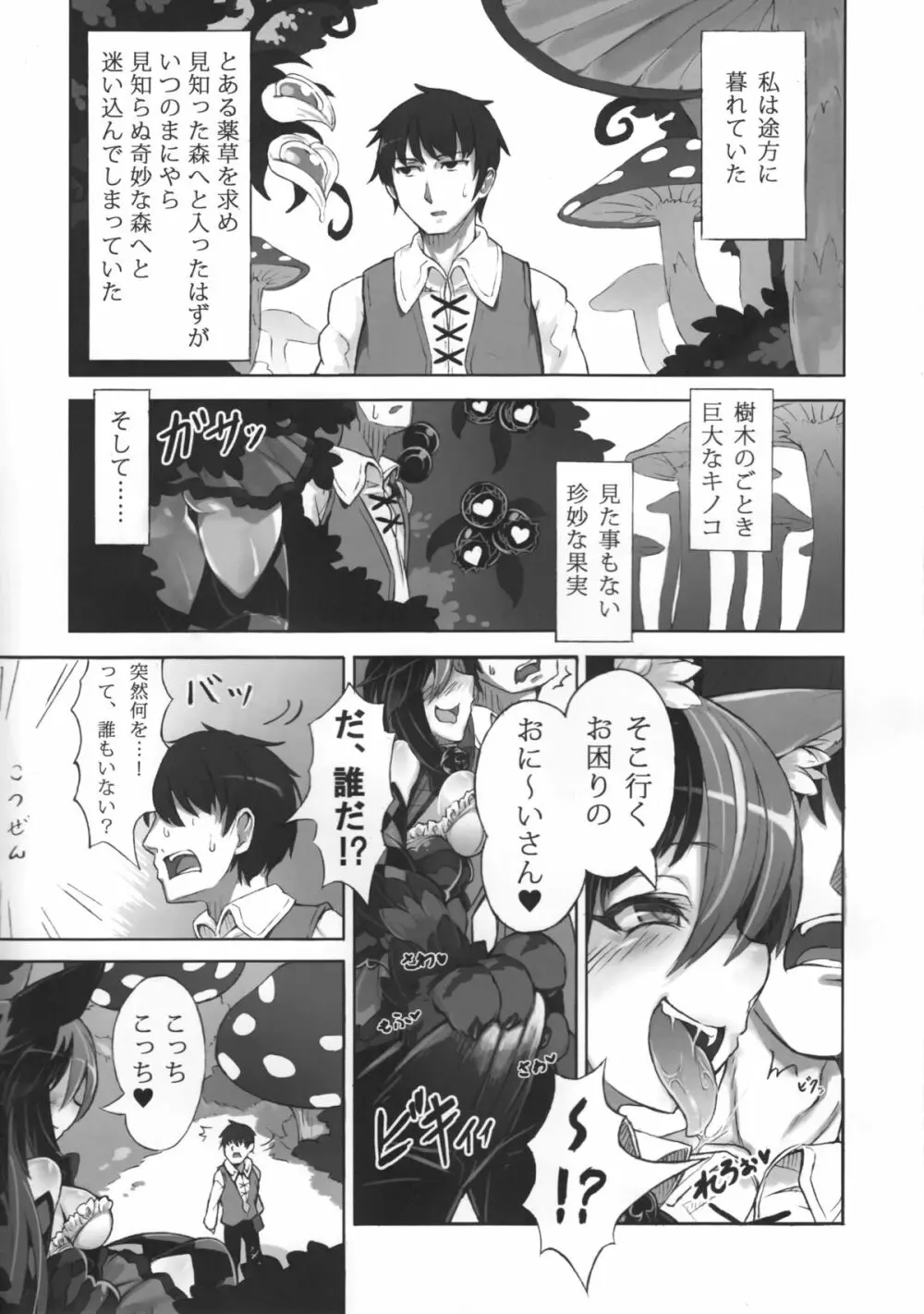 魔物娘図鑑・被害報告 ～チェシャ猫のおいでませ不思議の国～ Page.4