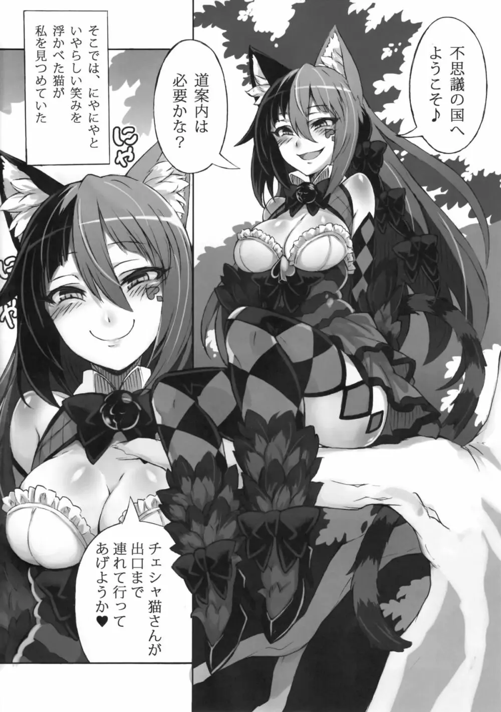 魔物娘図鑑・被害報告 ～チェシャ猫のおいでませ不思議の国～ Page.5