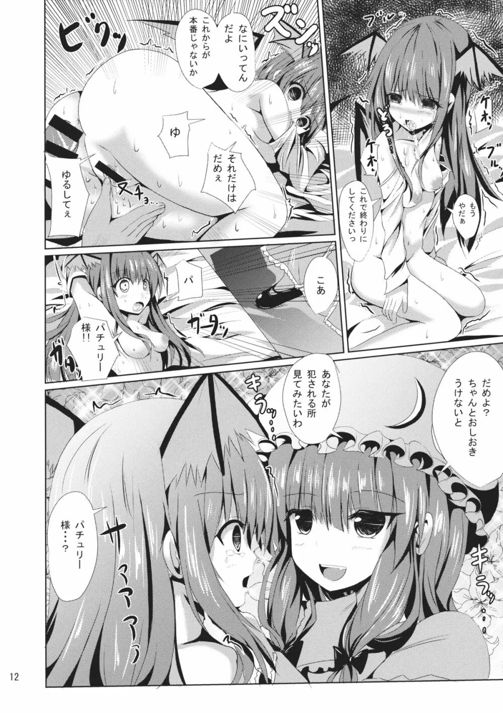 パチュリー様のおしおき Page.13