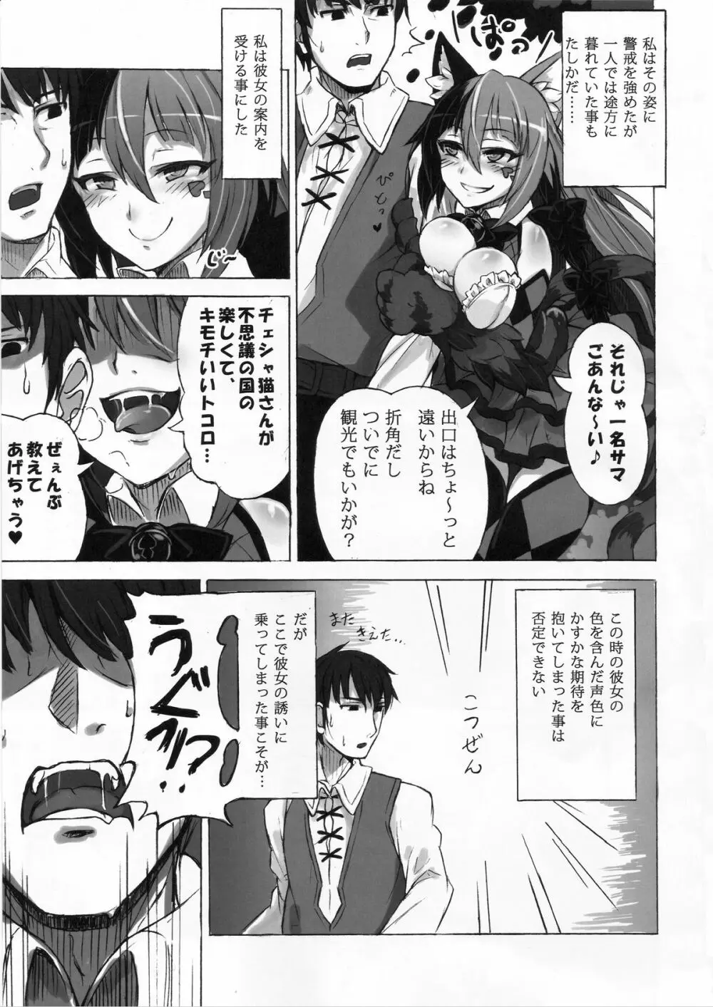 魔物娘図鑑・被害報告 ～チェシャ猫のおいでませ不思議の国～ Page.5