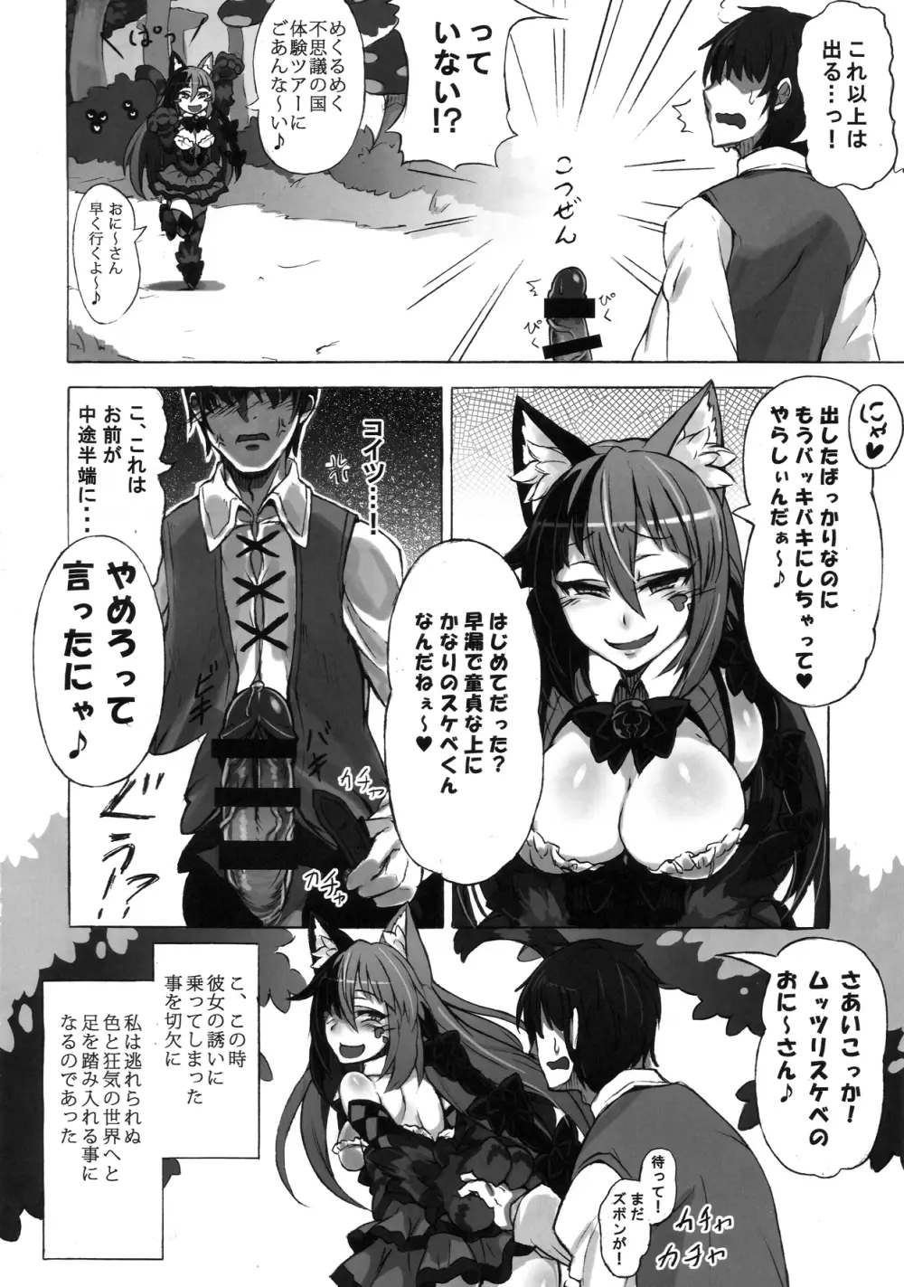 魔物娘図鑑・被害報告 ～チェシャ猫のおいでませ不思議の国～ Page.8