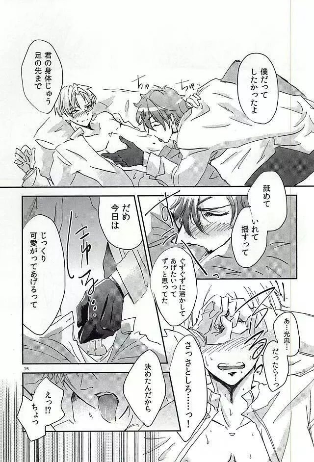 恋のリ●イン ~24時間イチャつけますか~ Page.14