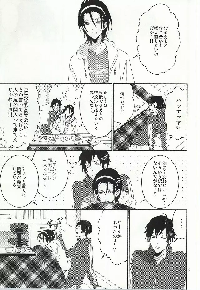 東堂さんは荒北くんのいいなり姫。 Page.2