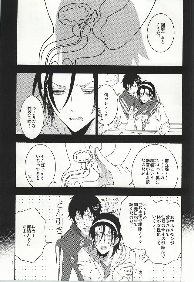 東堂さんは荒北くんのいいなり姫。 Page.4