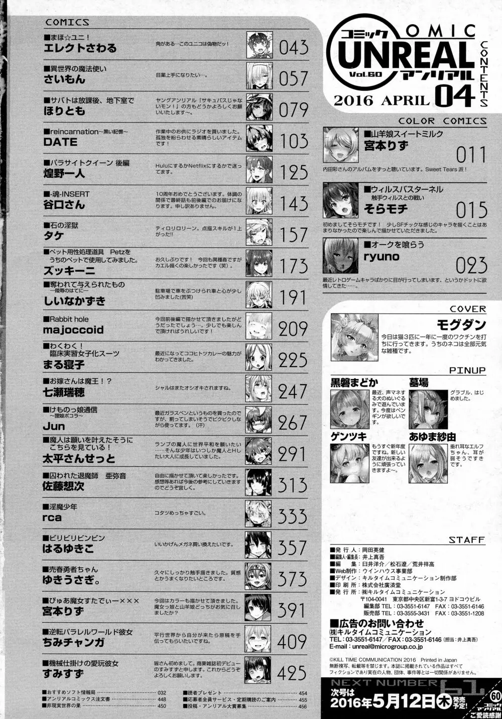 コミックアンリアル 2016年4月号 Vol.60 Page.454