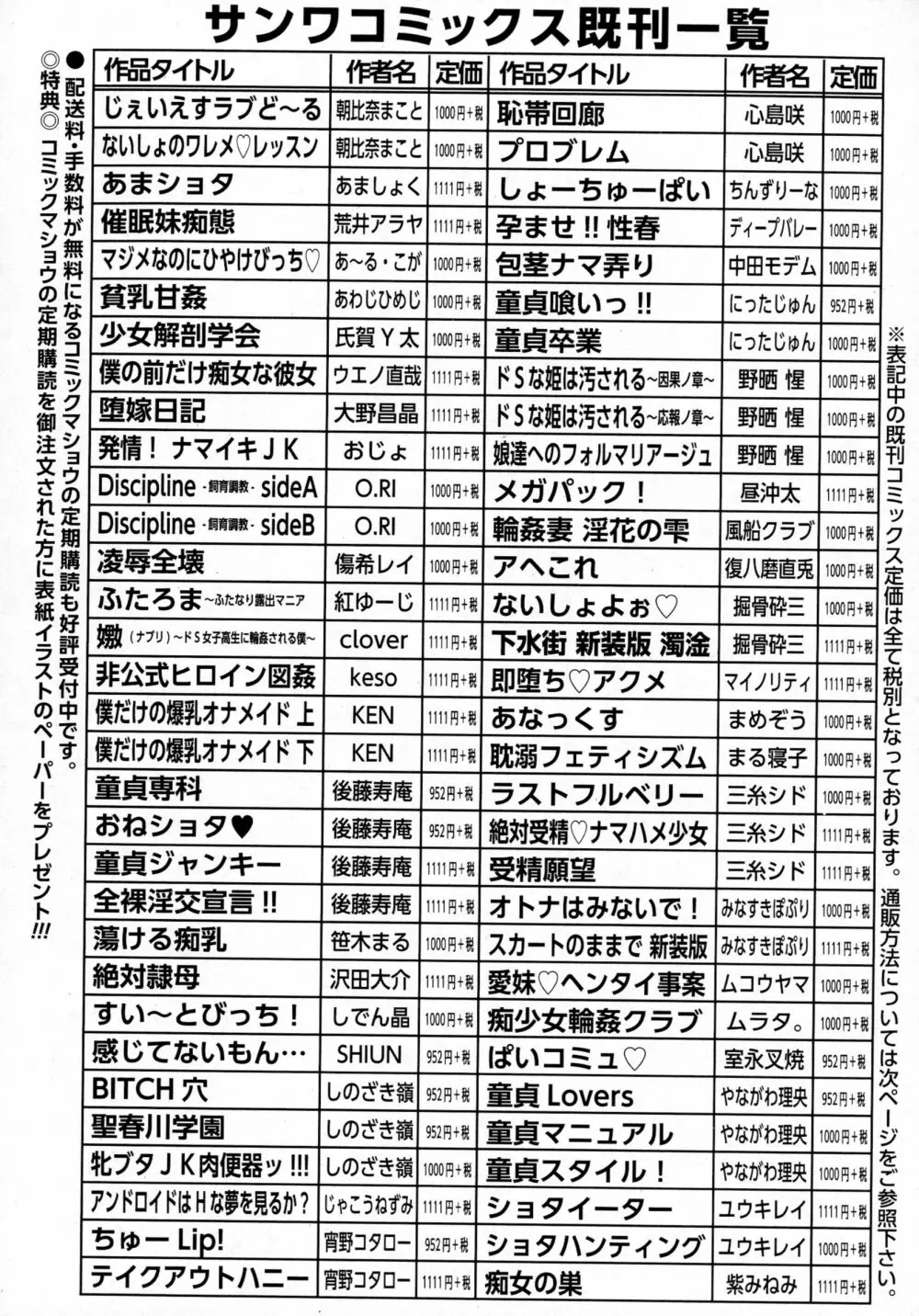 コミック・マショウ 2016年4月号 Page.280