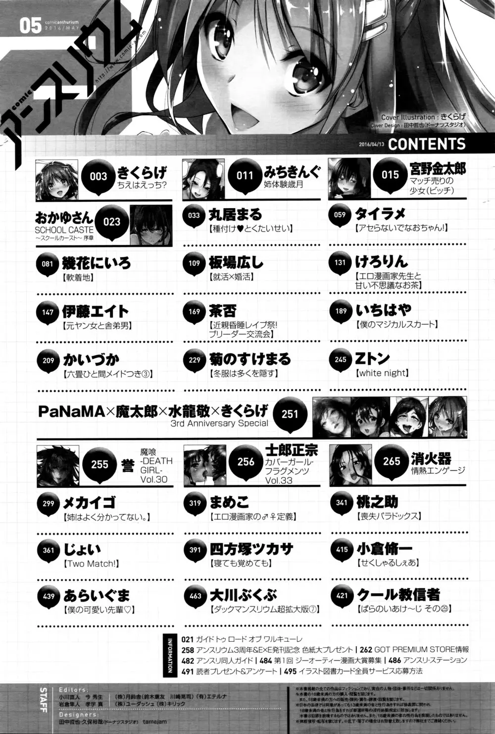 COMIC アンスリウム 2016年5月号 Page.495