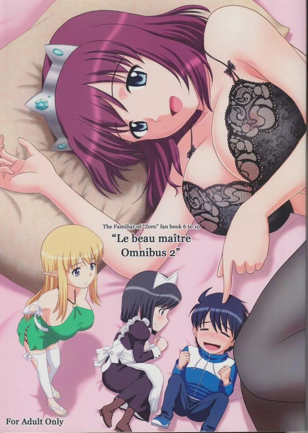 Zero no tskaima doujin Cover Samples on my radar Page.37