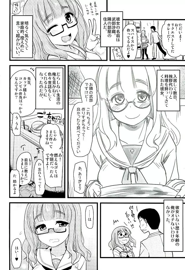 武部沙織ちゃんという彼女ができた話。 Page.4