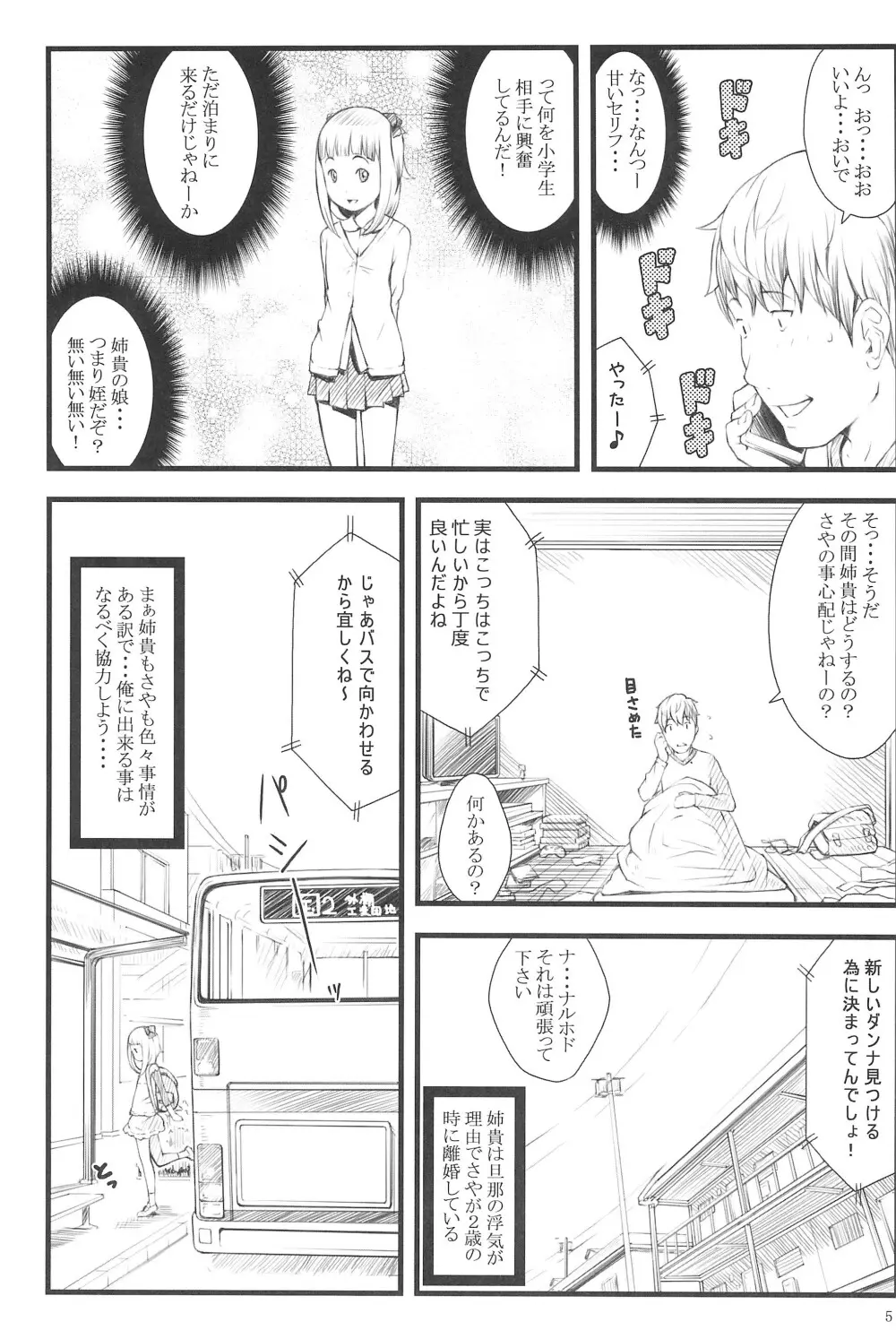 おとまりさやちゃん Page.7