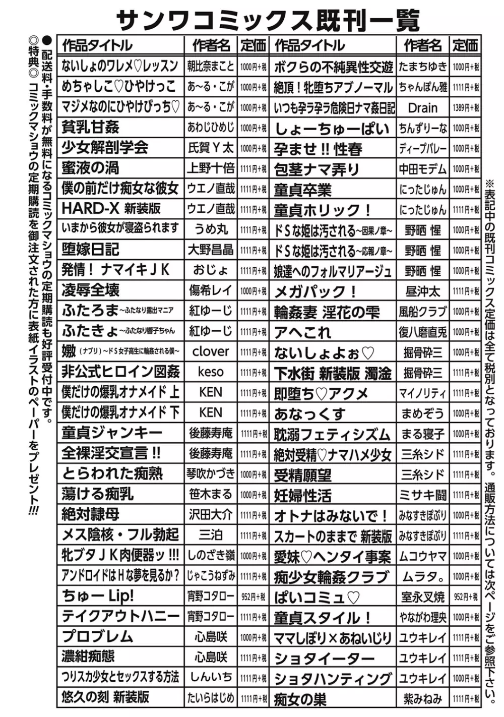 コミック・マショウ 2016年9月号 Page.287