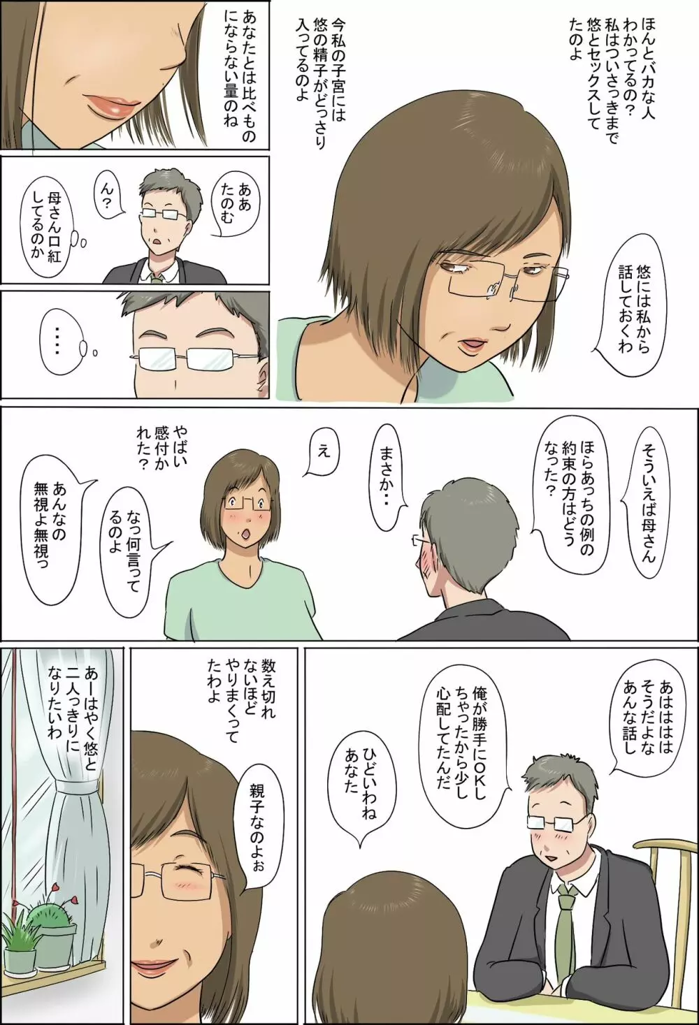 母と息子の家族性活 Page.74