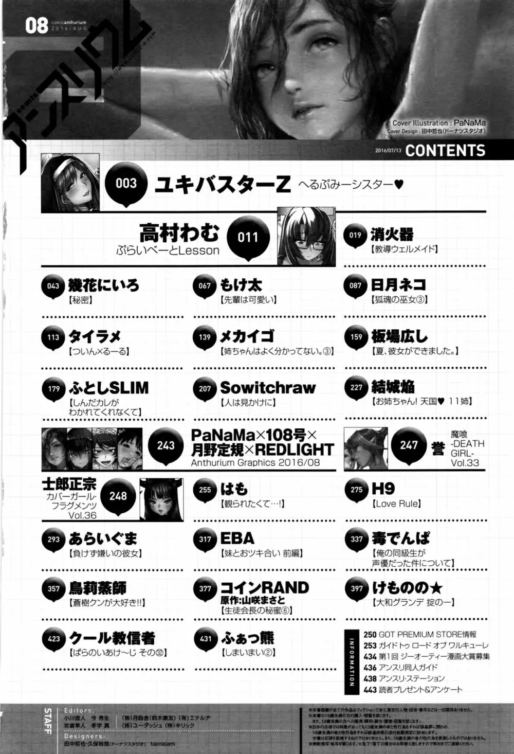 COMIC アンスリウム 2016年8月号 Page.447