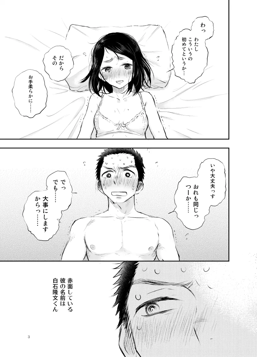 白石くんのいちにち。 Page.3