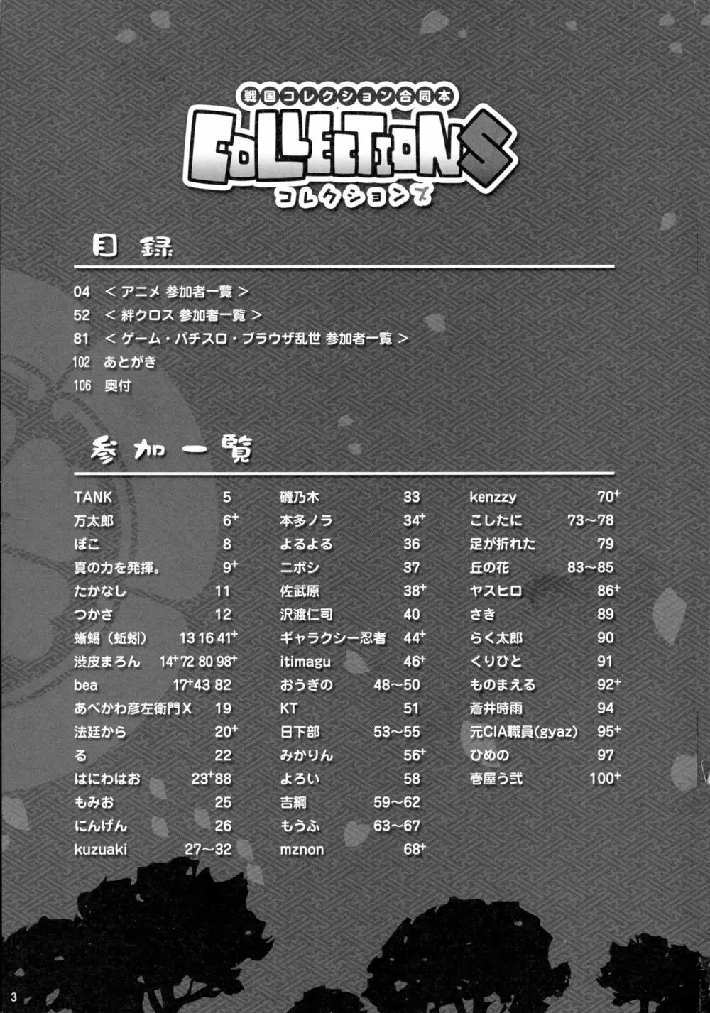 戦国コレクション合同本 コレクションズ Page.2