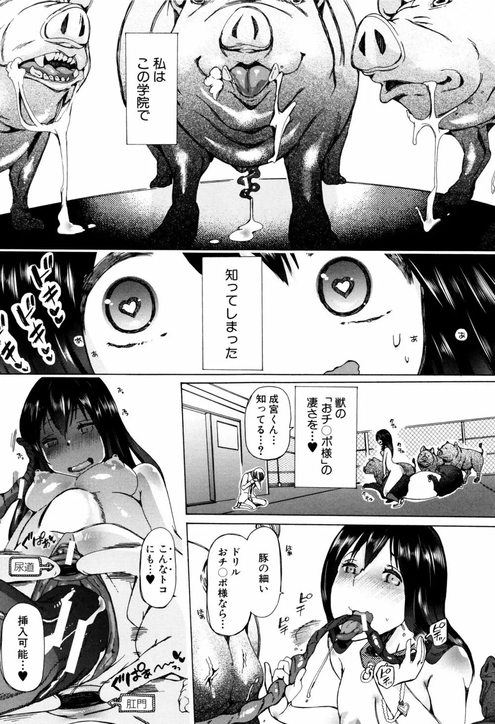 獣姦教室 Page.42