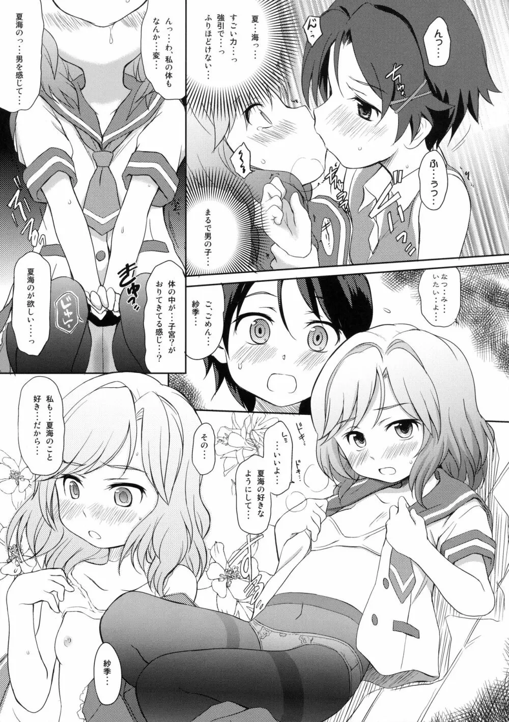 下田ではトキドキ少女たちは子づくりする Page.6